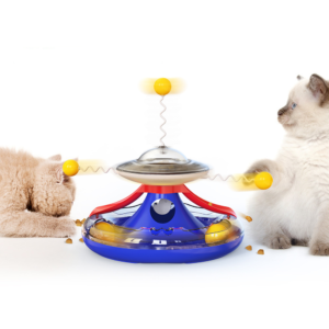 Cat Food Dispenser Interactive Tumbler Toy